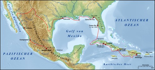 Cabeza De Vaca Map #2